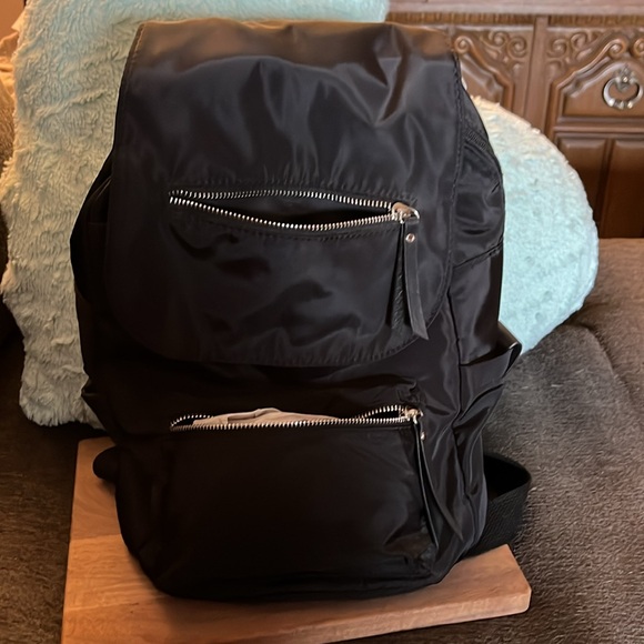 Black Nylon Backpack - Picture 3 of 6